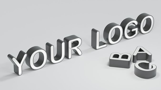 ABC 3D Letters 3D print model