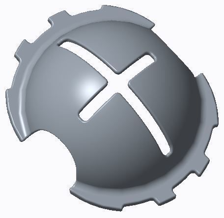 Golf Ball Alignment Marking Tool Putting 6 Designs 3D print model_7