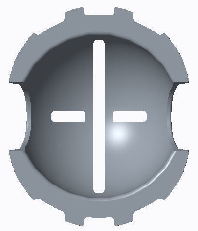 Golf Ball Alignment Marking Tool Putting 6 Designs 3D print model_12