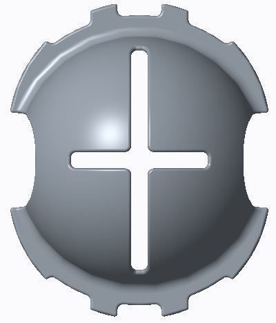 Golf Ball Alignment Marking Tool Putting 6 Designs 3D print model_6