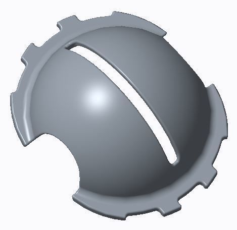 Golf Ball Alignment Marking Tool Putting 6 Designs 3D print model_20