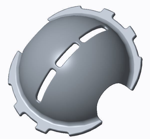 Golf Ball Alignment Marking Tool Putting 6 Designs 3D print model_13