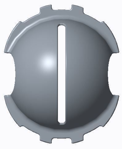 Golf Ball Alignment Marking Tool Putting 6 Designs 3D print model_19