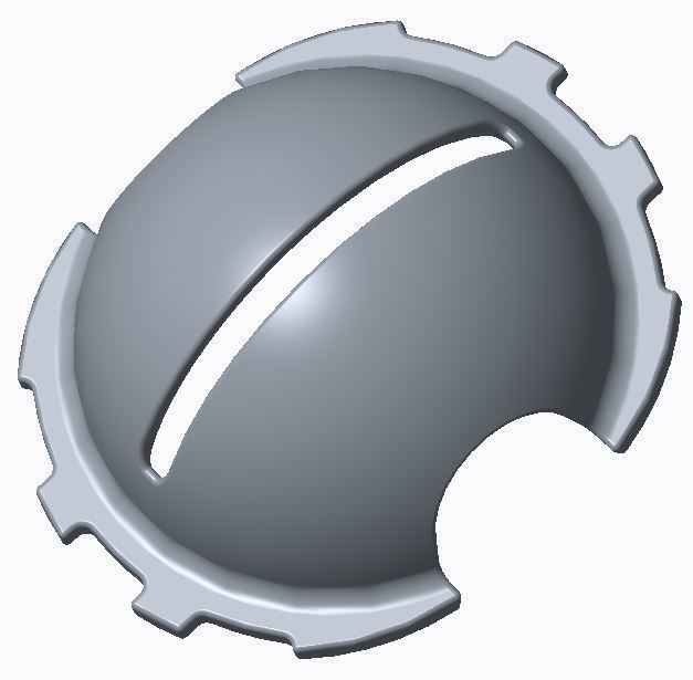 Golf Ball Alignment Marking Tool Putting 6 Designs 3D print model_18