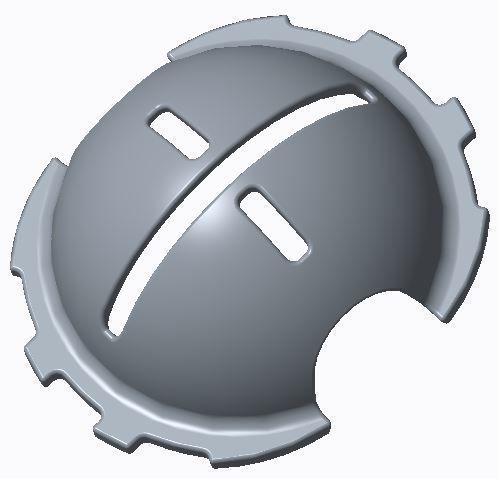 Golf Ball Alignment Marking Tool Putting 6 Designs 3D print model_9