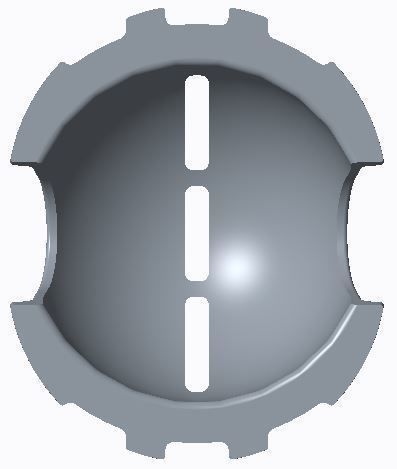 Golf Ball Alignment Marking Tool Putting 6 Designs 3D print model_16