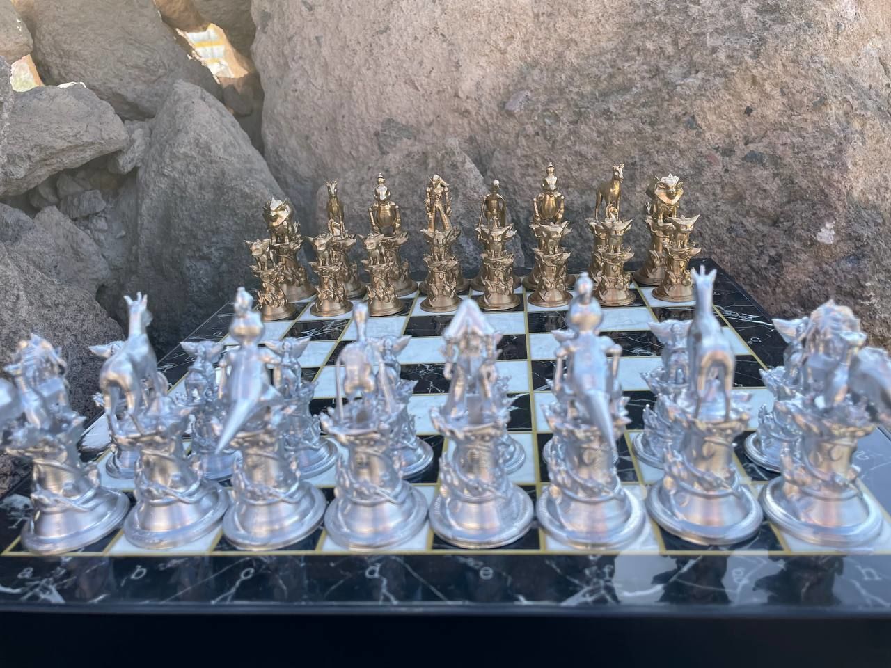 Pokemon Fire Edition Chess Set With Chess Bust 3D print model_11