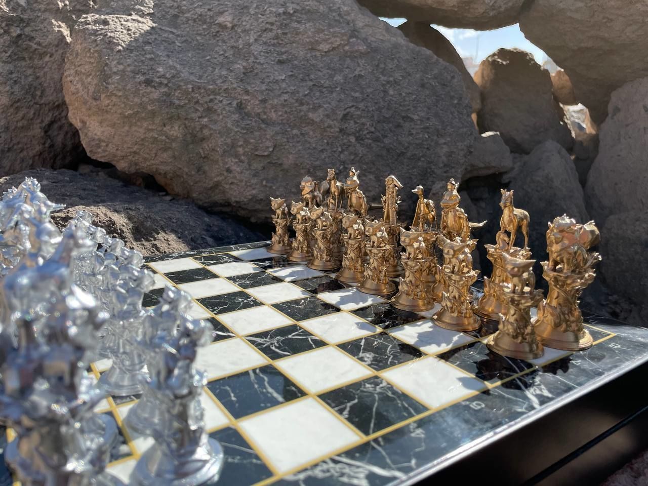 Pokemon Fire Edition Chess Set With Chess Bust 3D print model_16