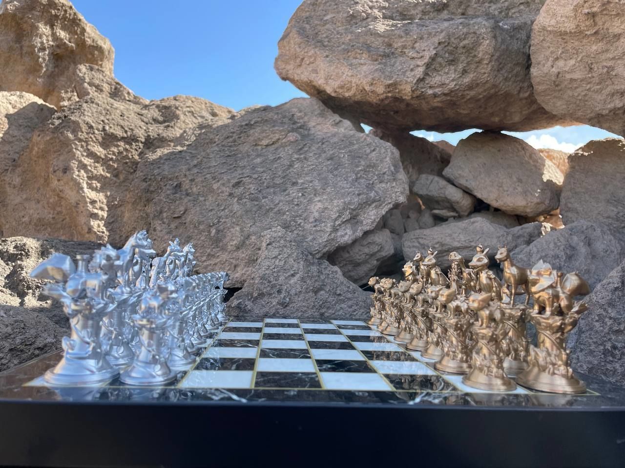 Pokemon Fire Edition Chess Set With Chess Bust 3D print model_13