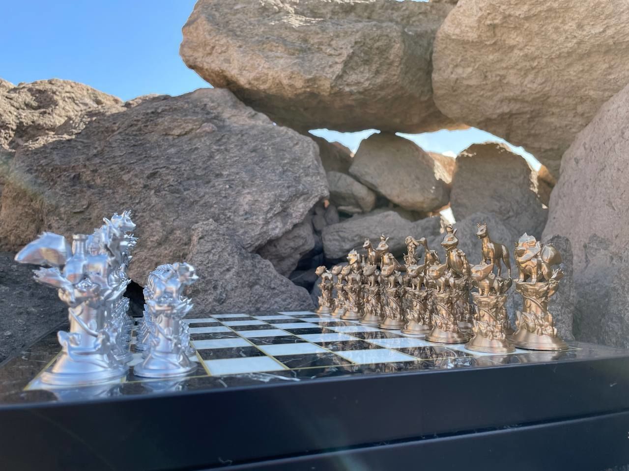 Pokemon Fire Edition Chess Set With Chess Bust 3D print model_12