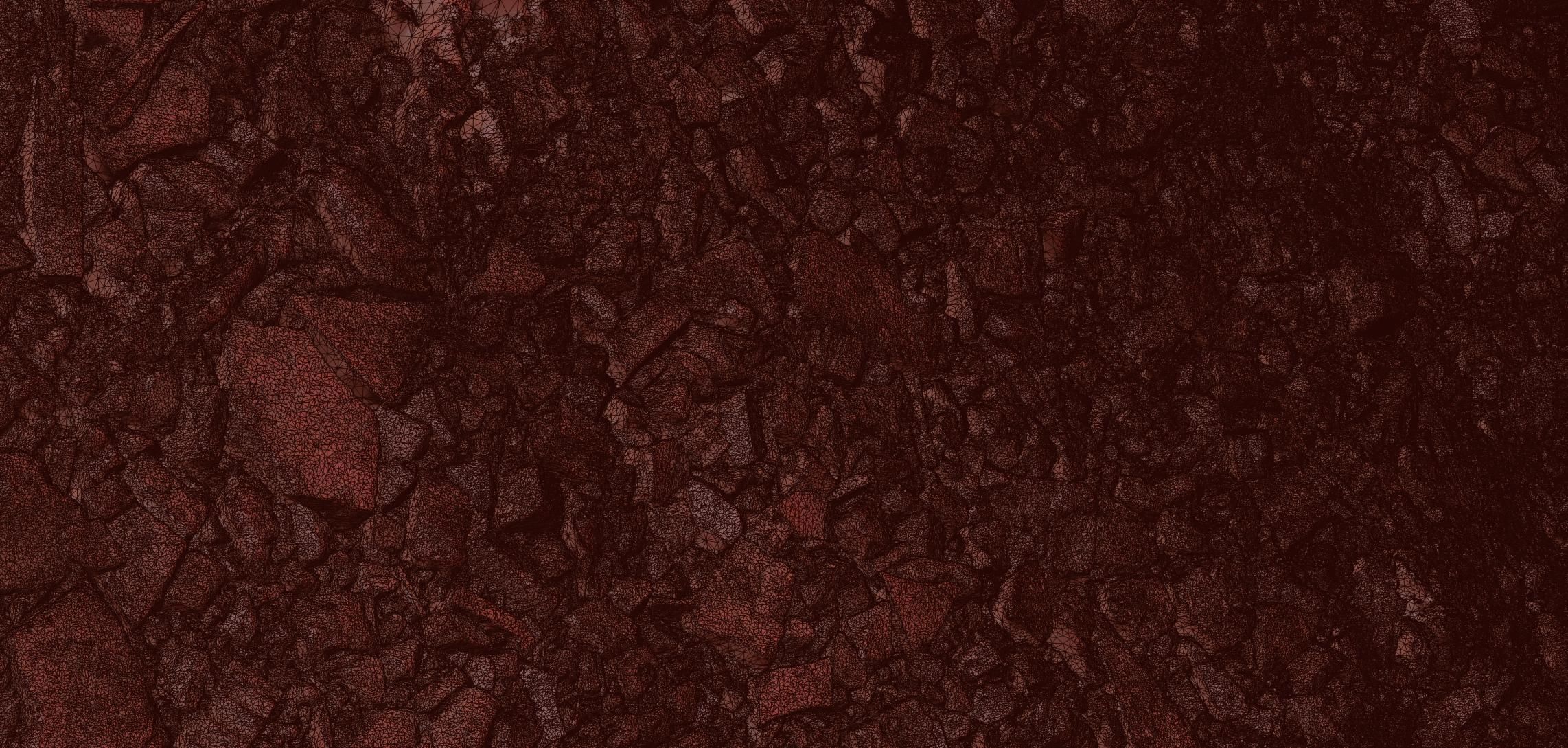 Surface made of construction debris 3D model_10