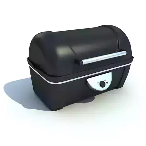 Black Plastic Barbeque