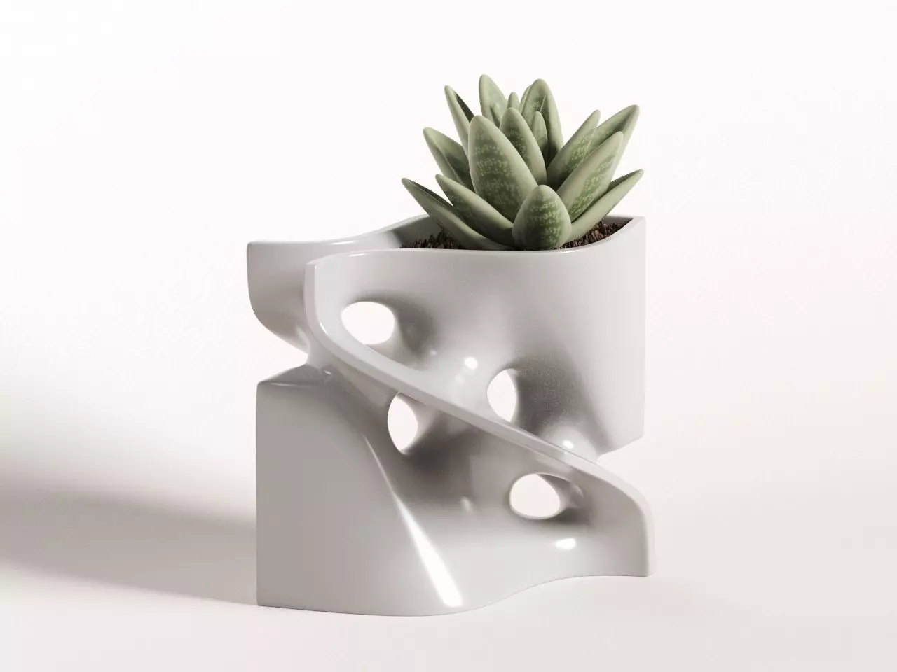 Minimal Plant Pot 3D print model_0