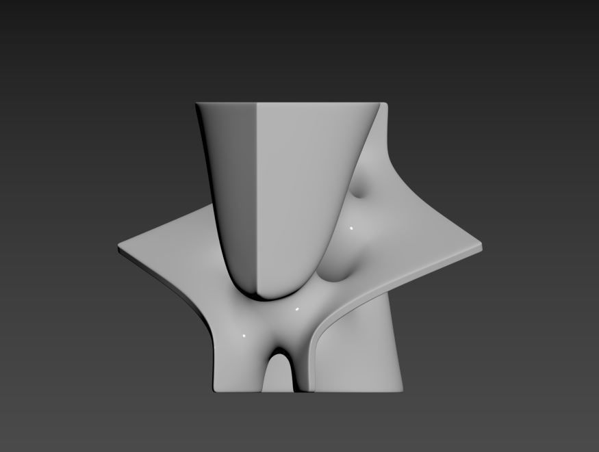 Minimal Plant Pot 3D print model_8