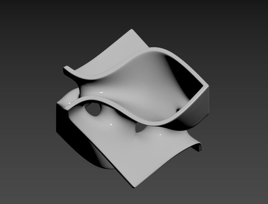 Minimal Plant Pot 3D print model_22