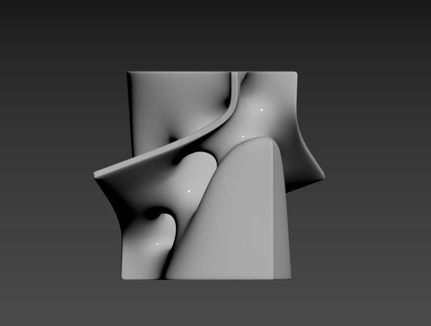 Minimal Plant Pot 3D print model_15