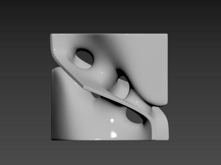 Minimal Plant Pot 3D print model_4