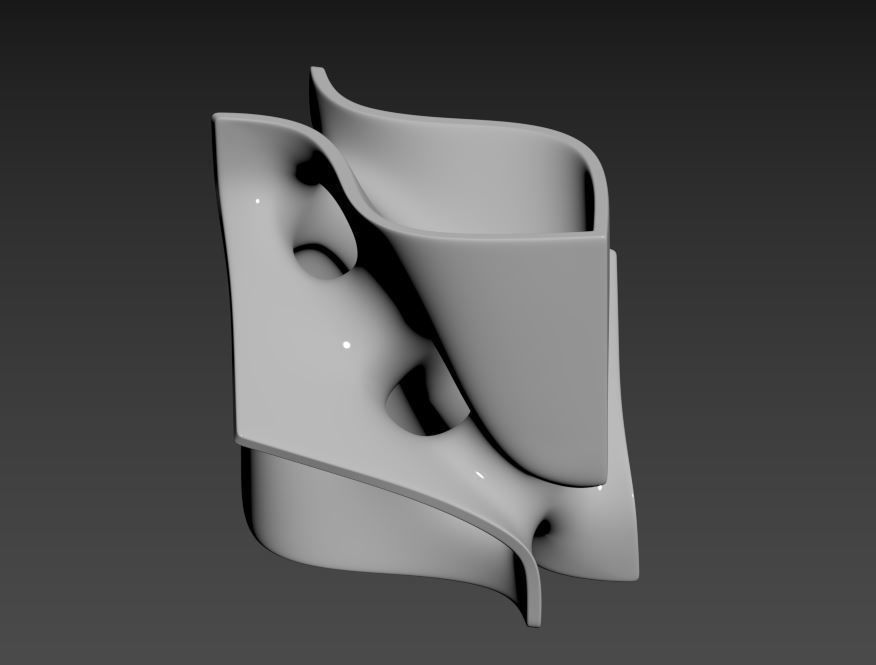 Minimal Plant Pot 3D print model_27