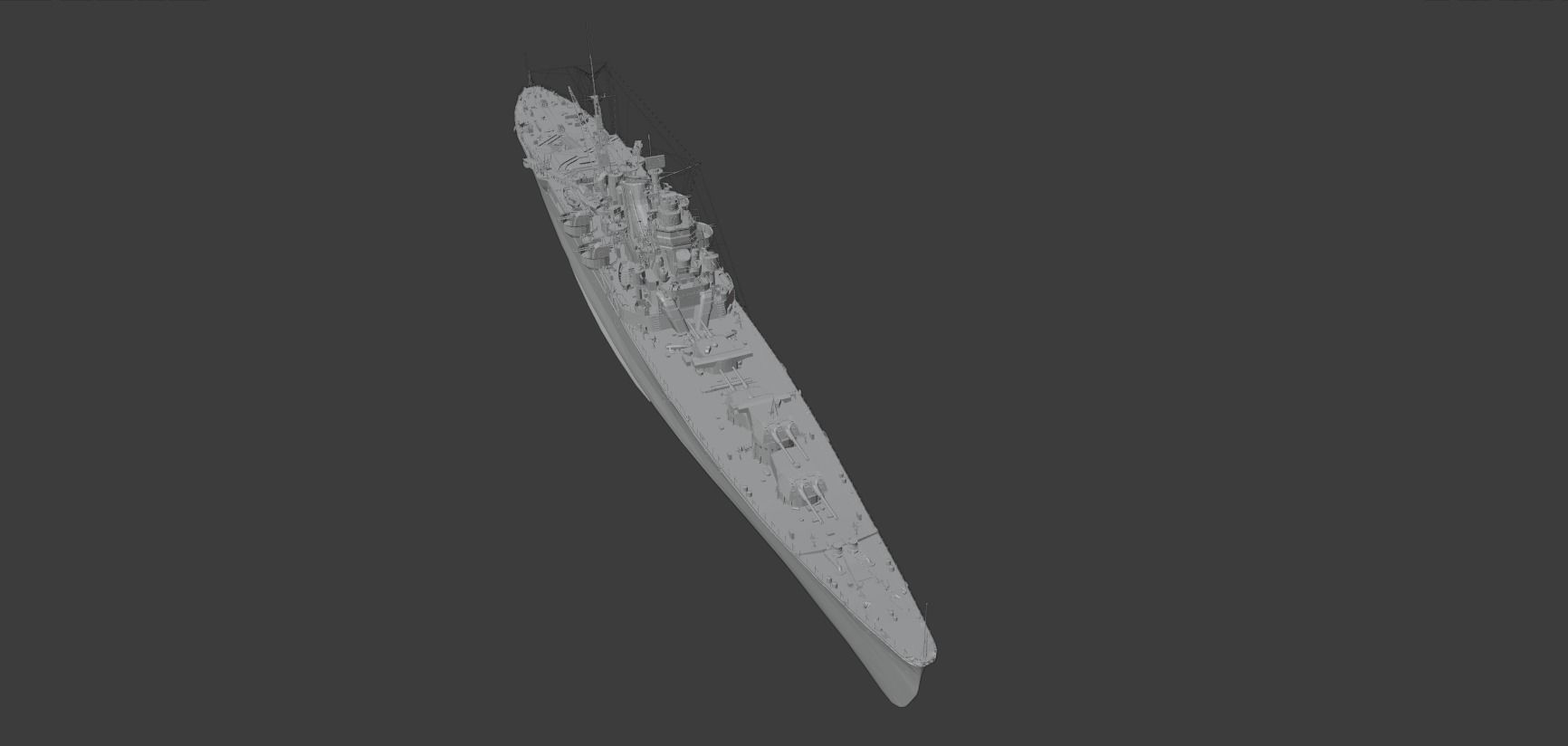 IJN Tone 3D print model_2
