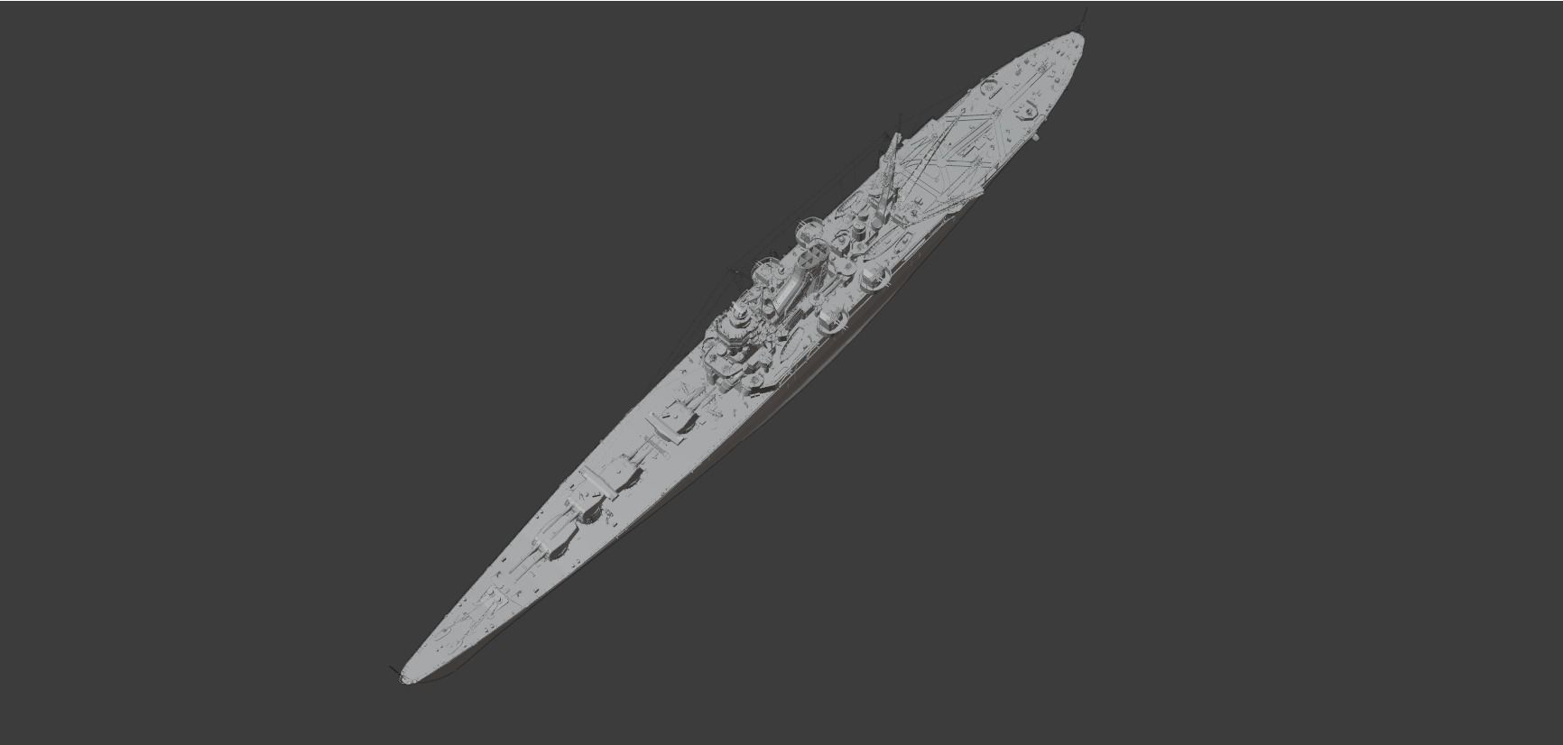 IJN Tone 3D print model_4