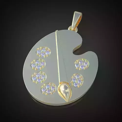 My Exclusive Pendant  3D 0042 printable model9 3D print model