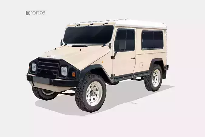 UMM Alter II 1990 Low-poly 3D model