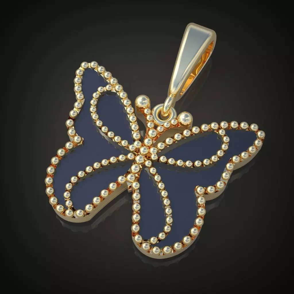 Pendant 3D model 0055 printable model Free 3D print model