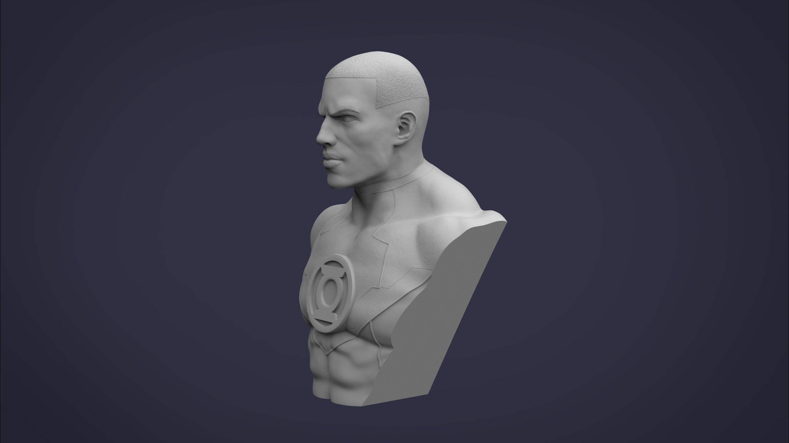 Green Lantern 3D print model_8