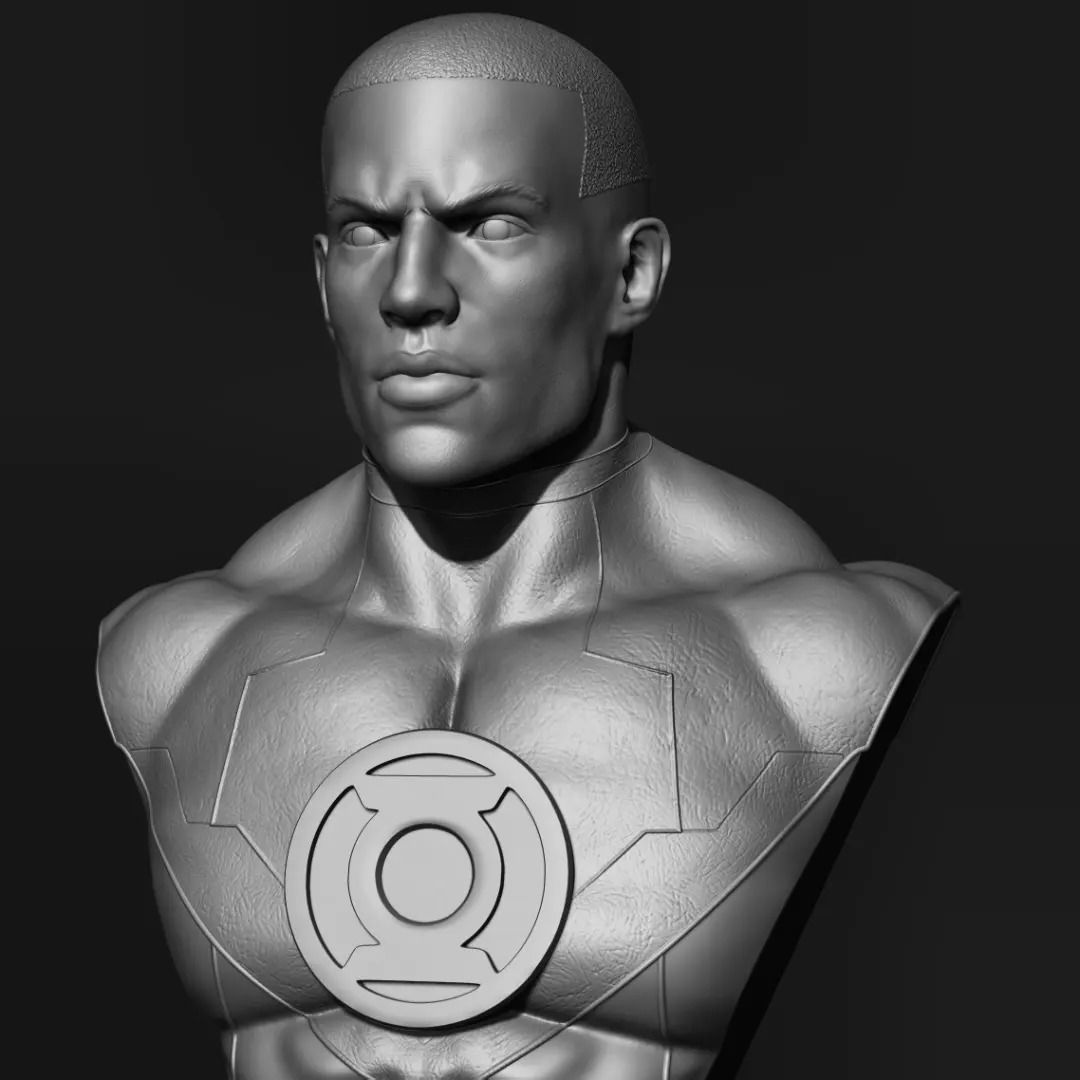 Green Lantern 3D print model_2