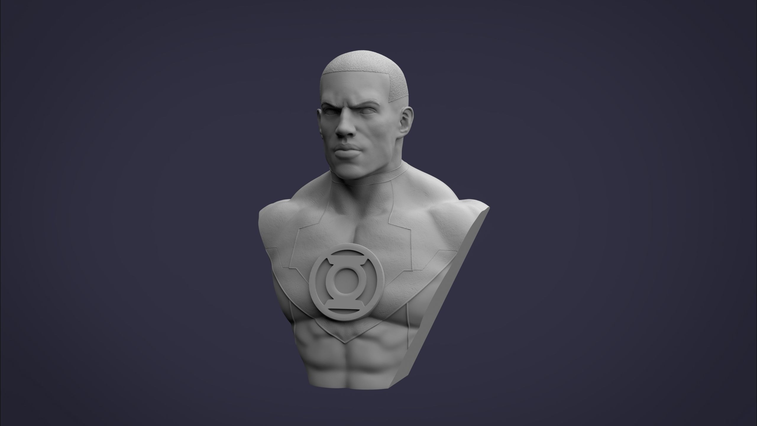 Green Lantern 3D print model_5