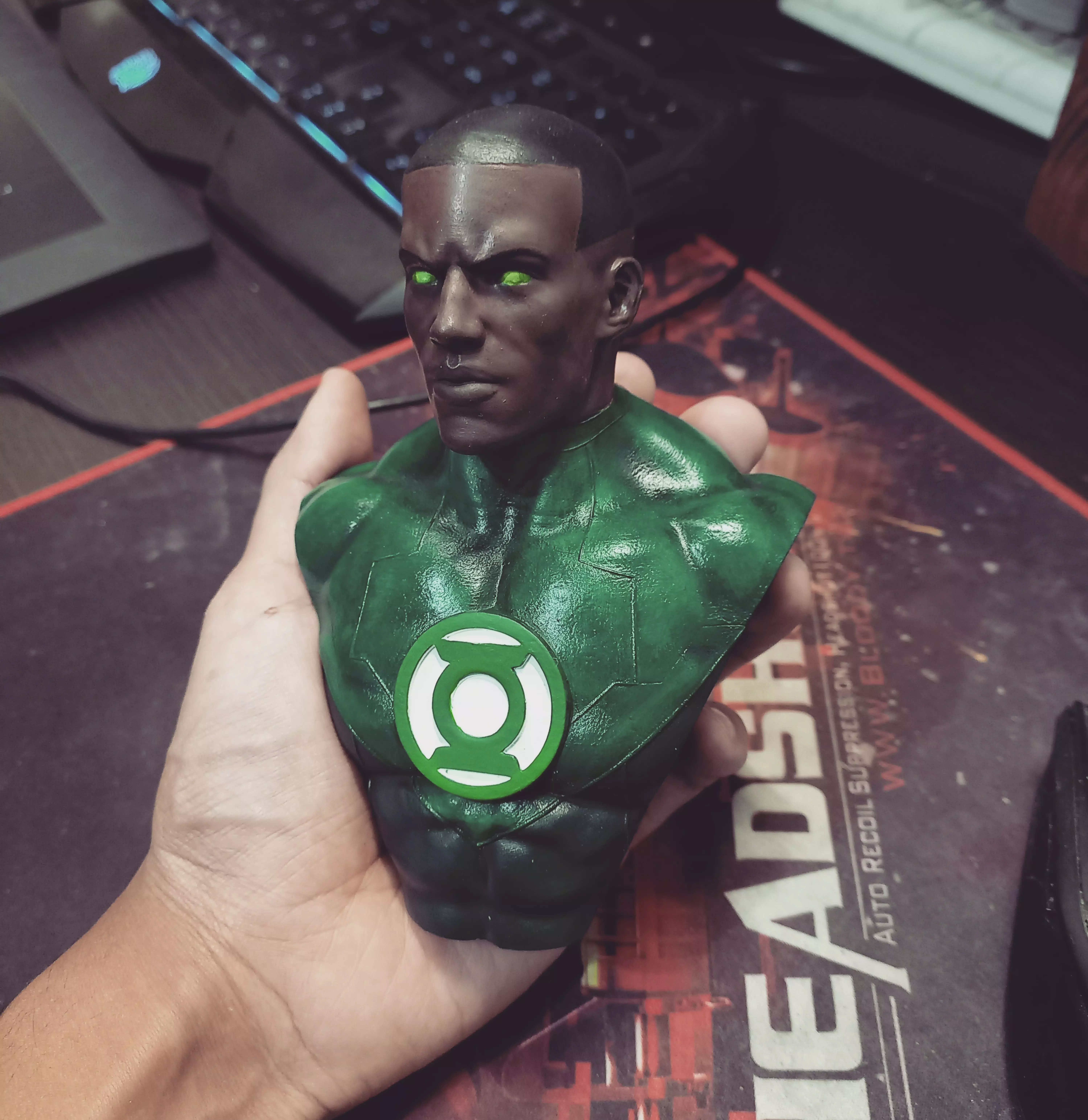 Green Lantern 3D print model_0