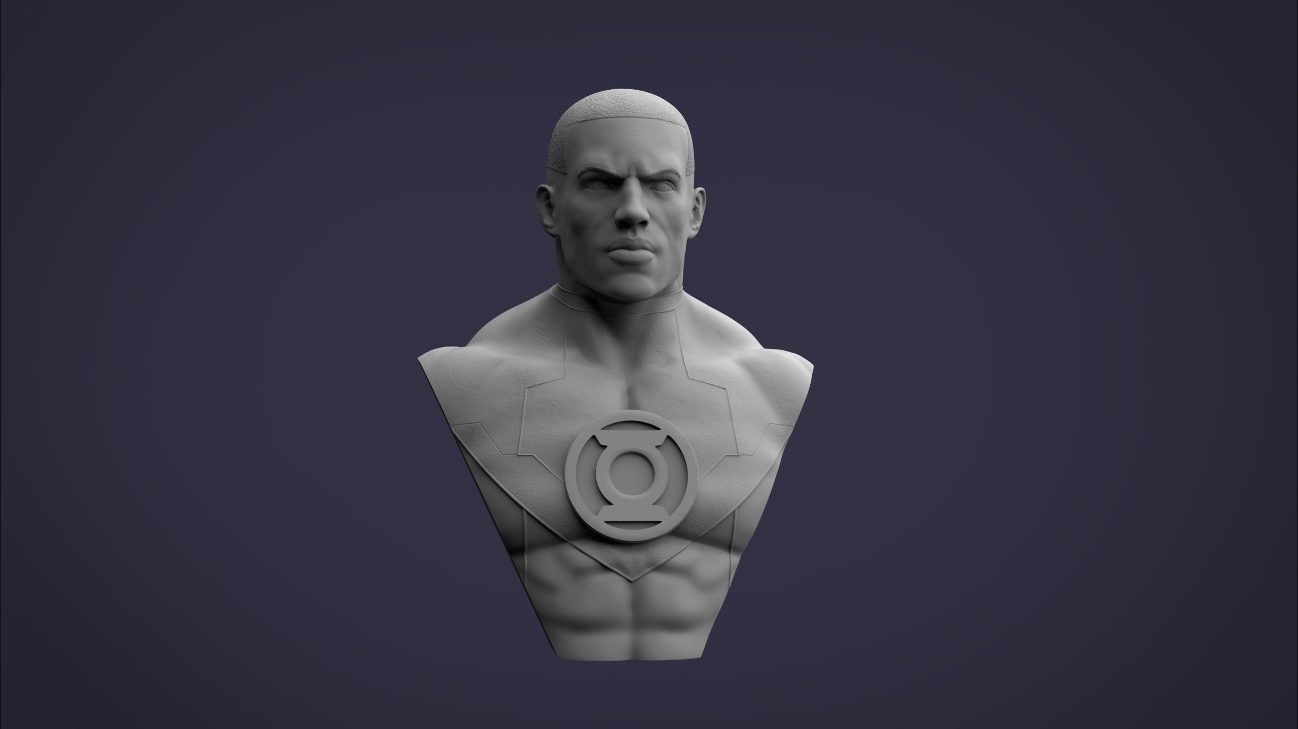 Green Lantern 3D print model_4