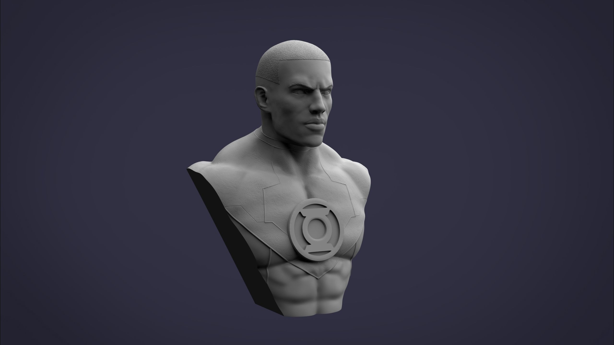 Green Lantern 3D print model_6