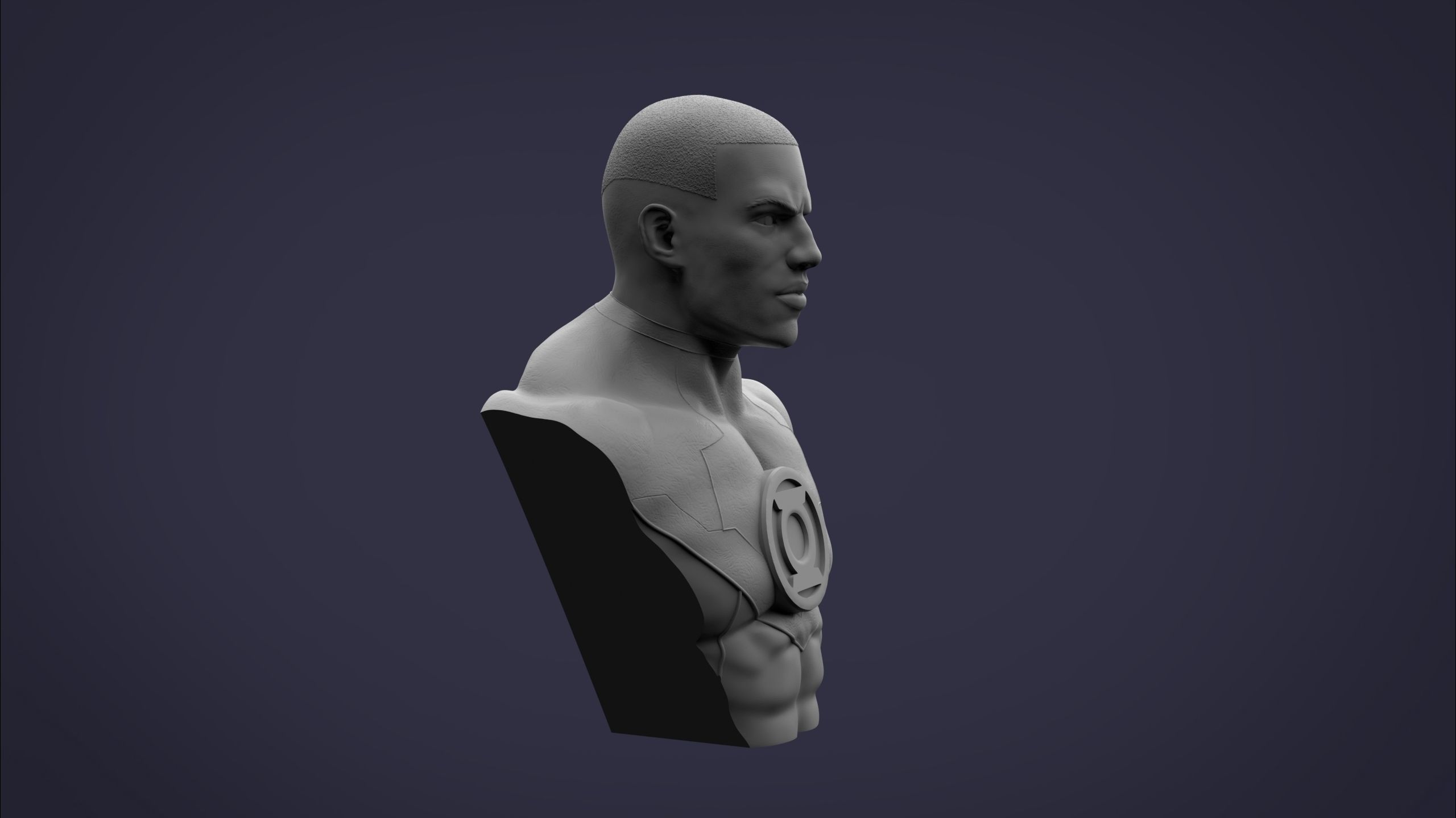 Green Lantern 3D print model_7