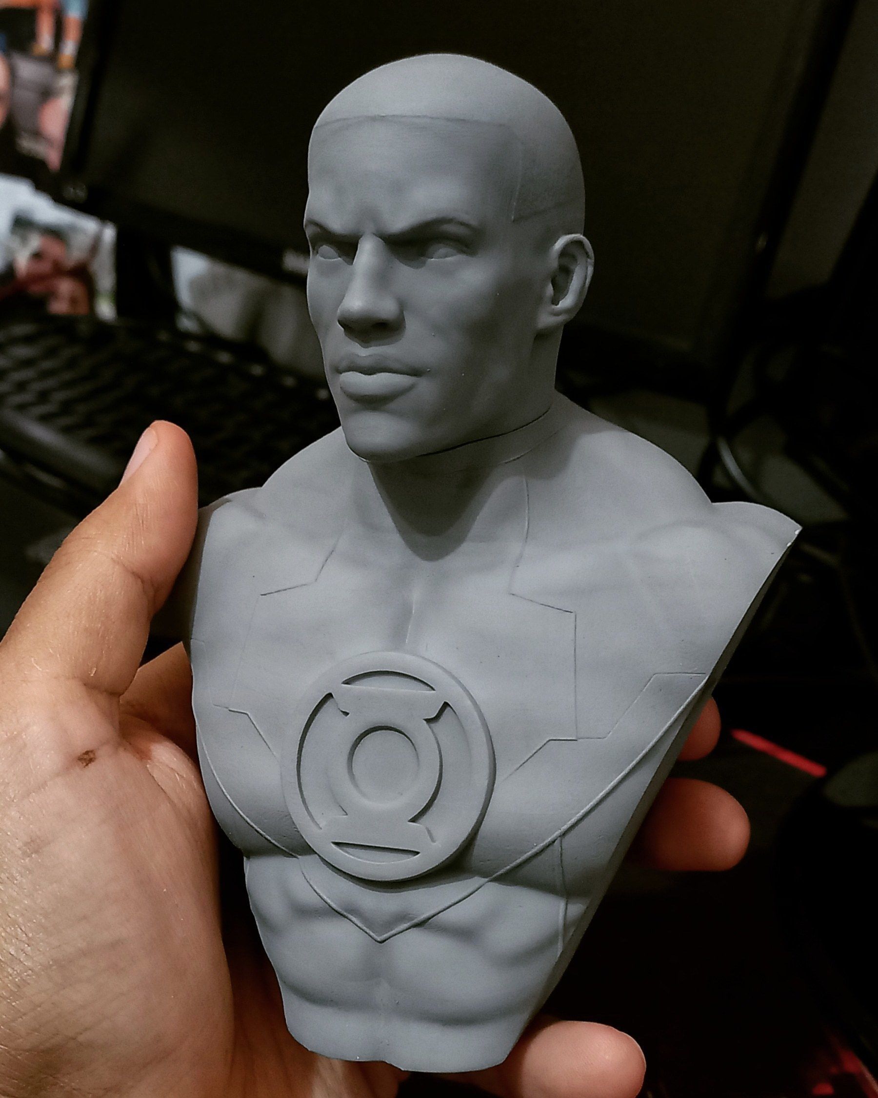 Green Lantern 3D print model_1