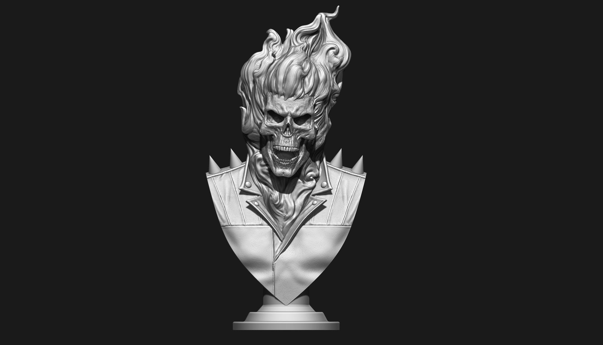 Ghost Rider 3D model 3D printable | CGTrader