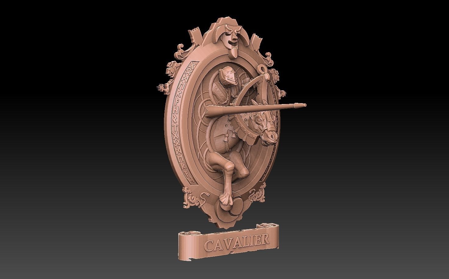 Magic Conjuring Mirror 3D print model_9