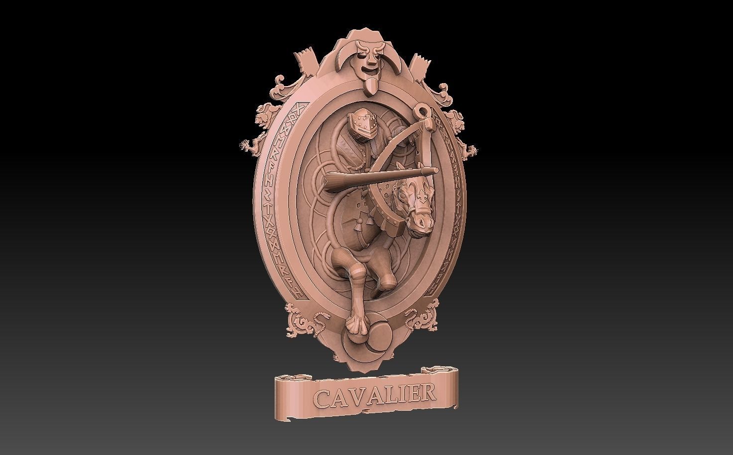 Magic Conjuring Mirror 3D print model_8