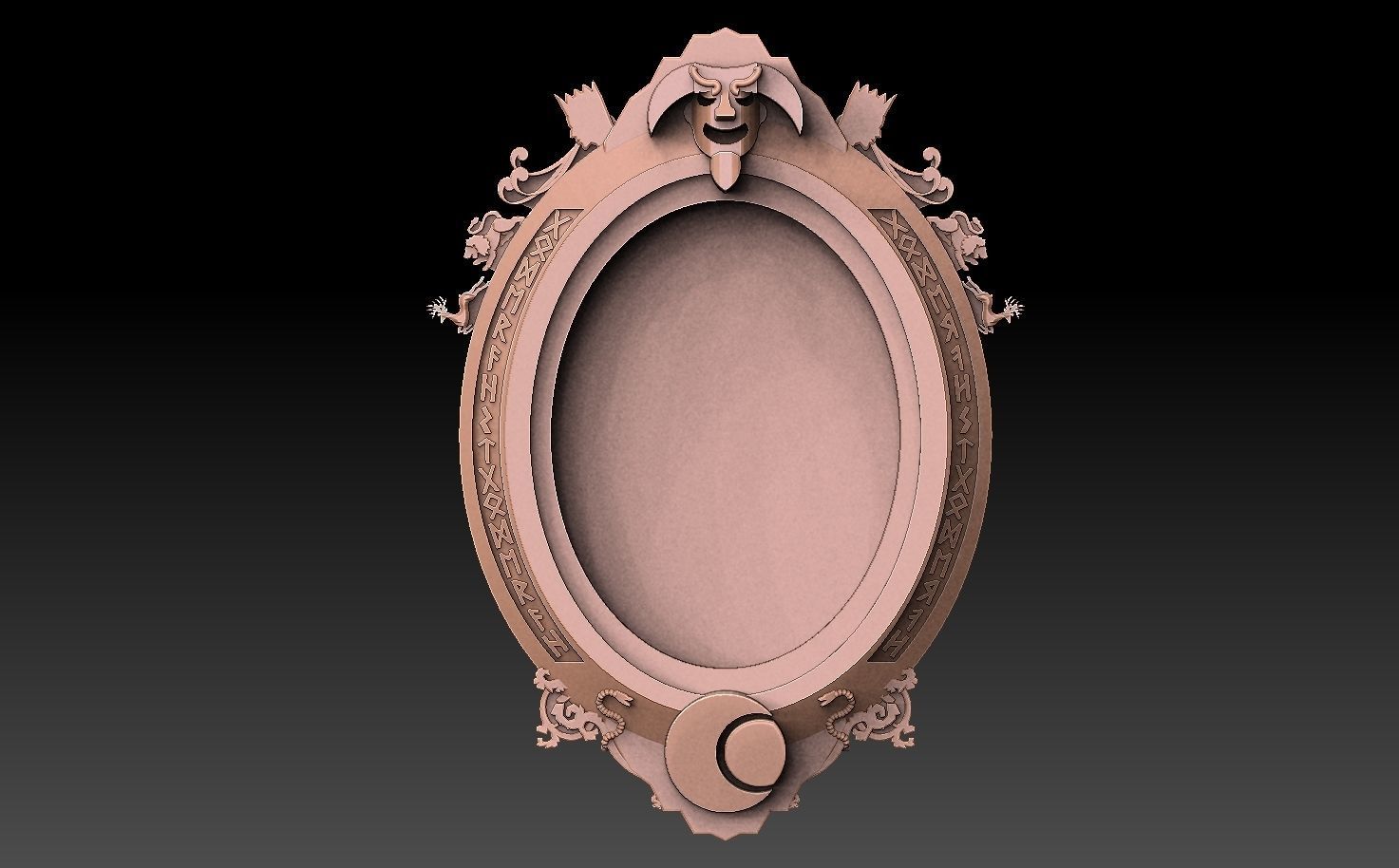 Magic Conjuring Mirror 3D print model_7