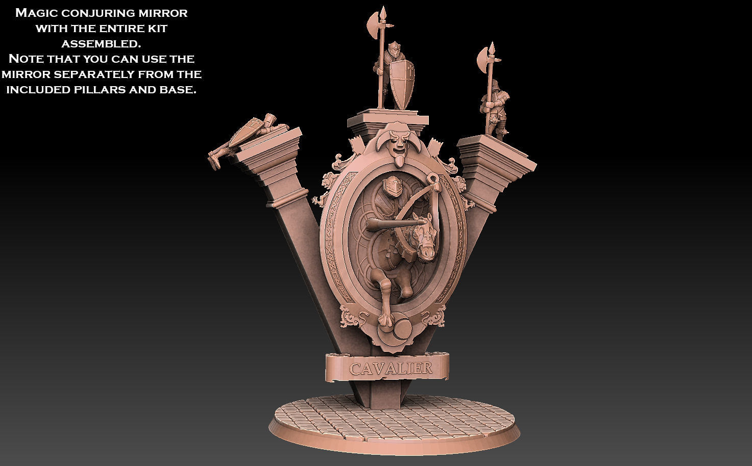 Magic Conjuring Mirror 3D print model_3