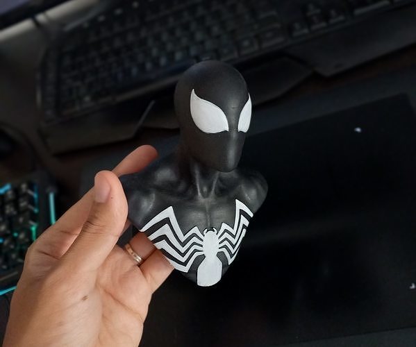 Spiderman - Back in Black 3D print model