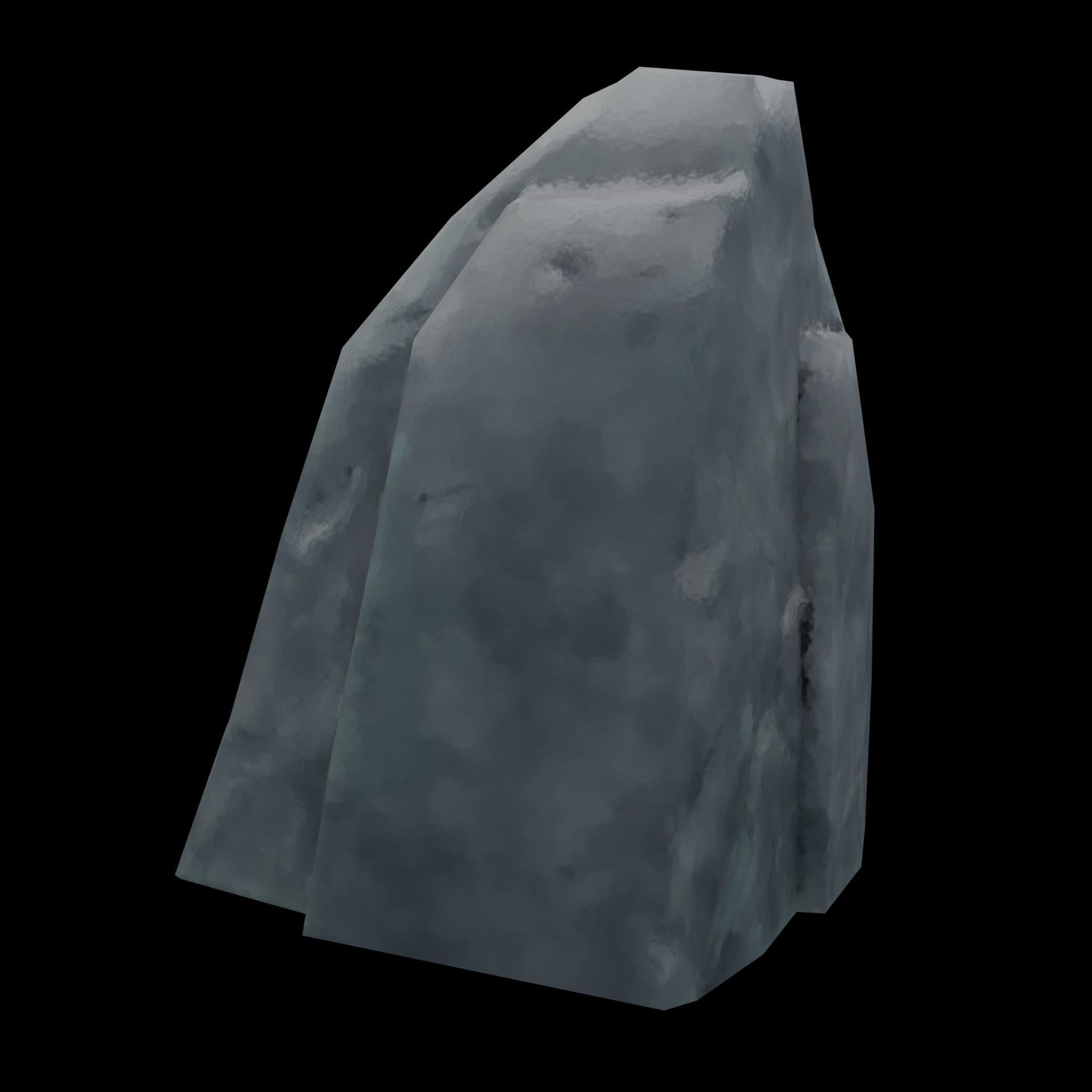 Stylized Ghibli Rocks 2 Low-poly 3D model_15