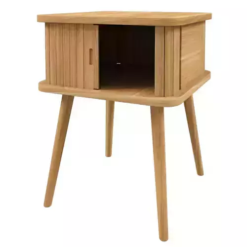 SIDE TABLE BARBIER NATURAL