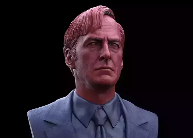 Saul Goodman Bust 3D print model