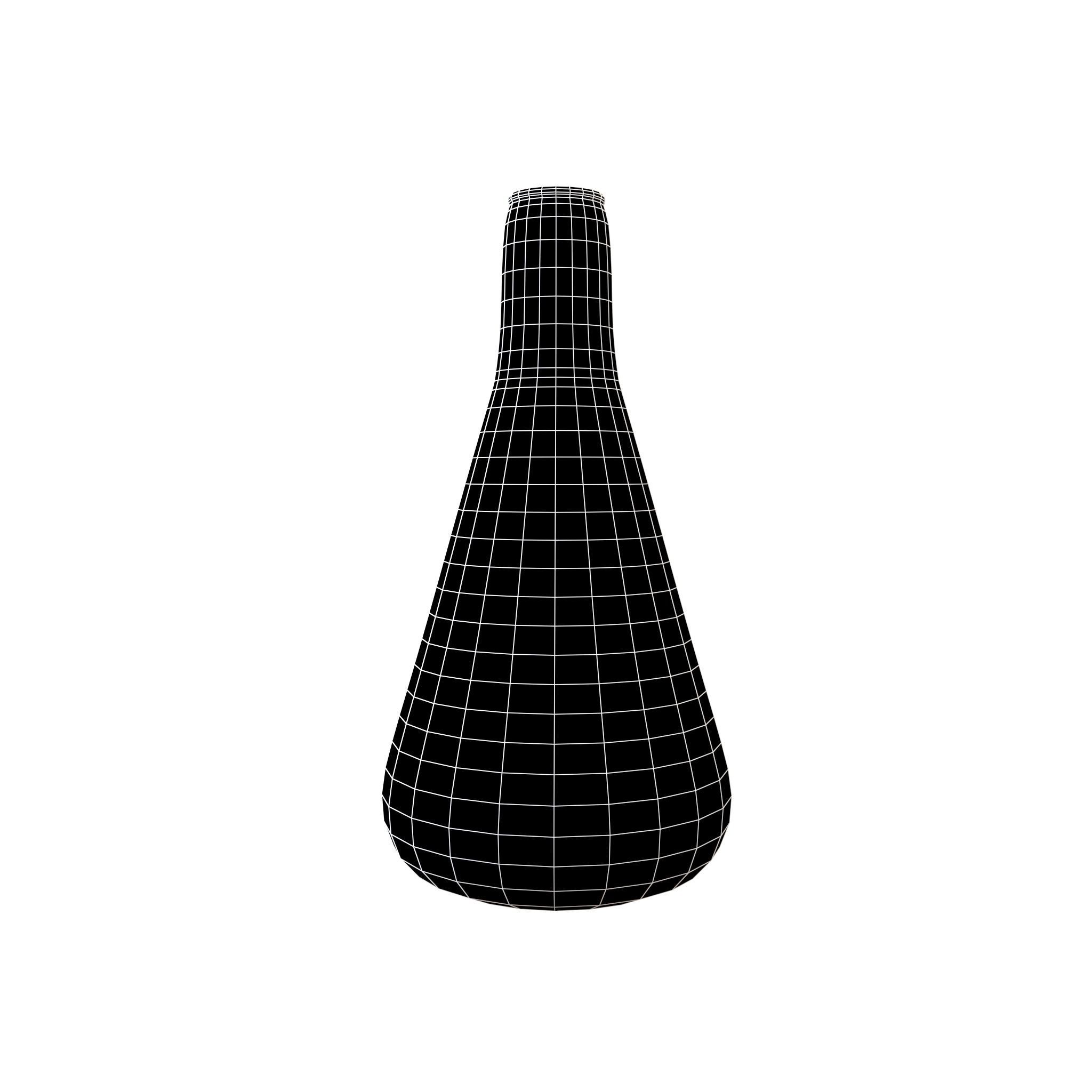 Laboratory Bottle v2 002 Low-poly 3D model_6