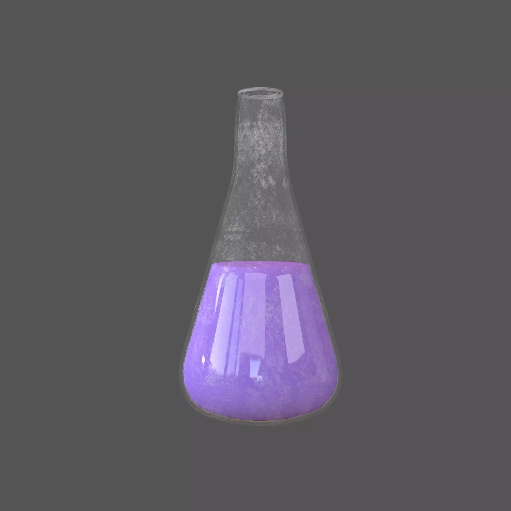 Laboratory Bottle v2 002 Low-poly 3D model_0
