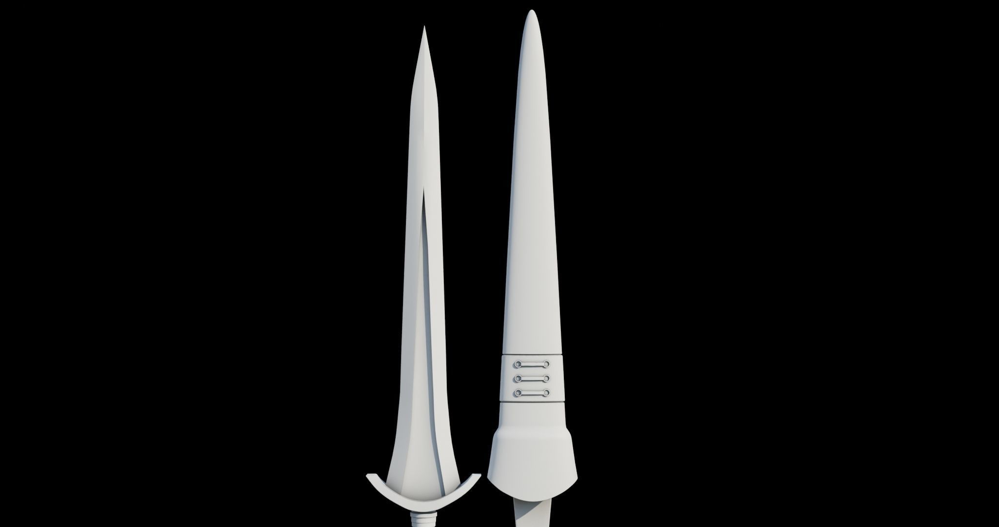 Sword 08 Game-Ready PBR Unity UE Arnold V-Ray Textures Included Low-poly 3D model_33