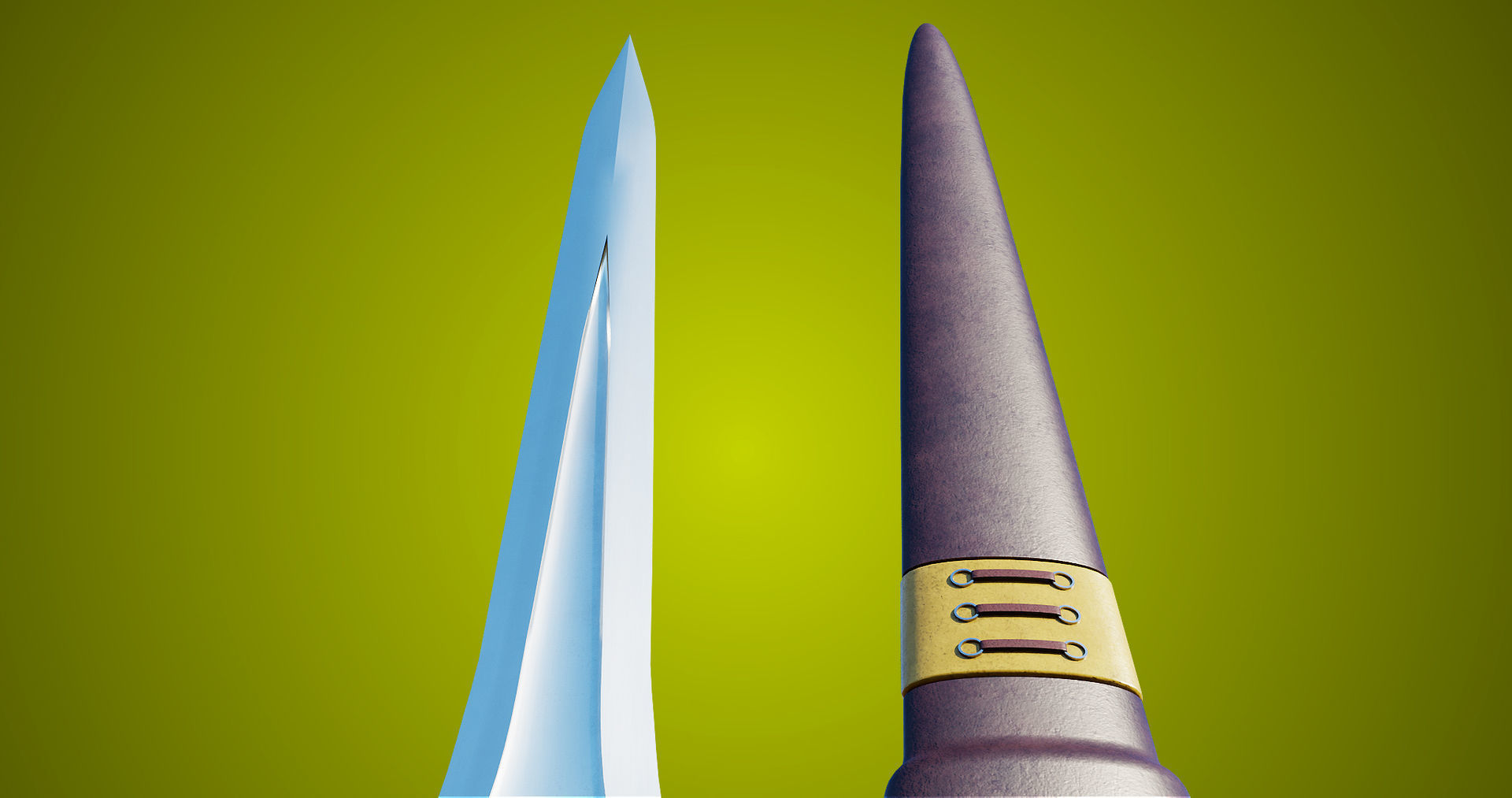 Sword 08 Game-Ready PBR Unity UE Arnold V-Ray Textures Included Low-poly 3D model_22