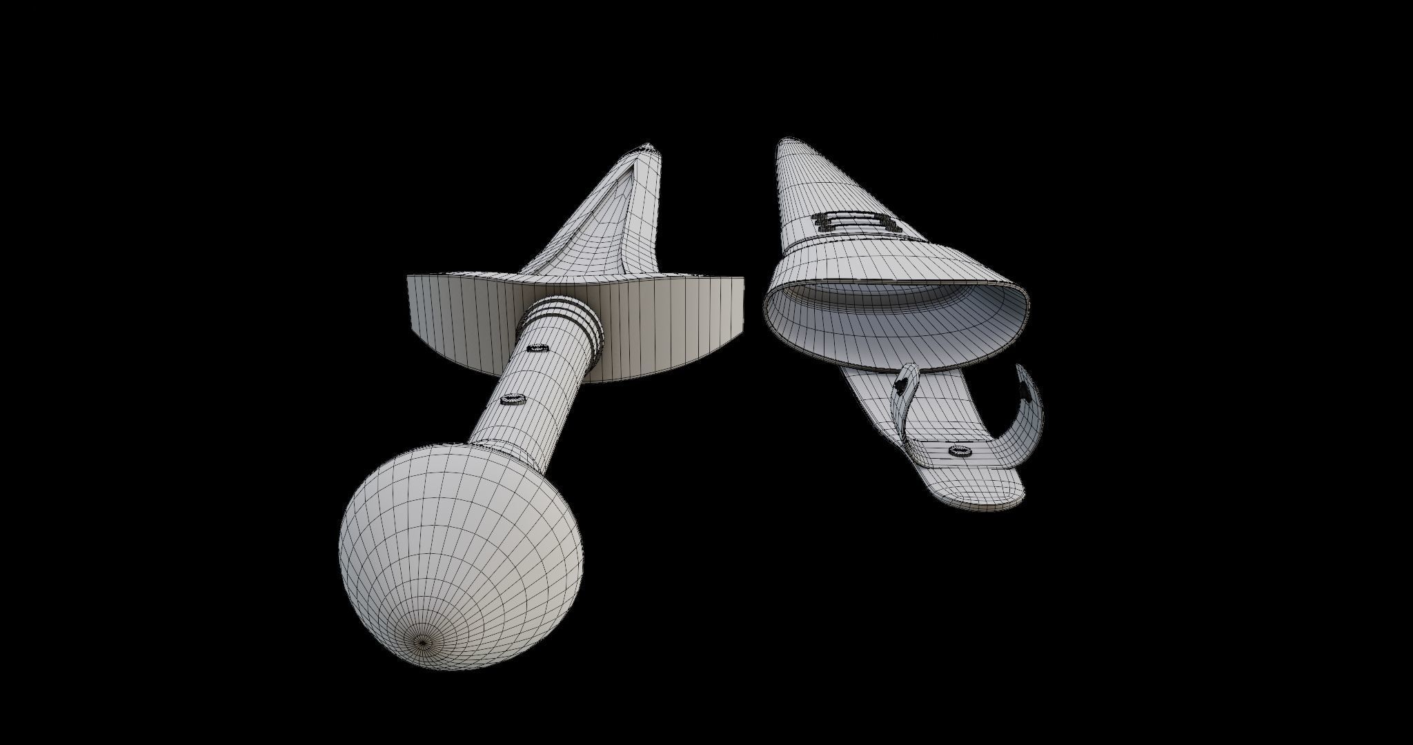 Sword 08 Game-Ready PBR Unity UE Arnold V-Ray Textures Included Low-poly 3D model_39