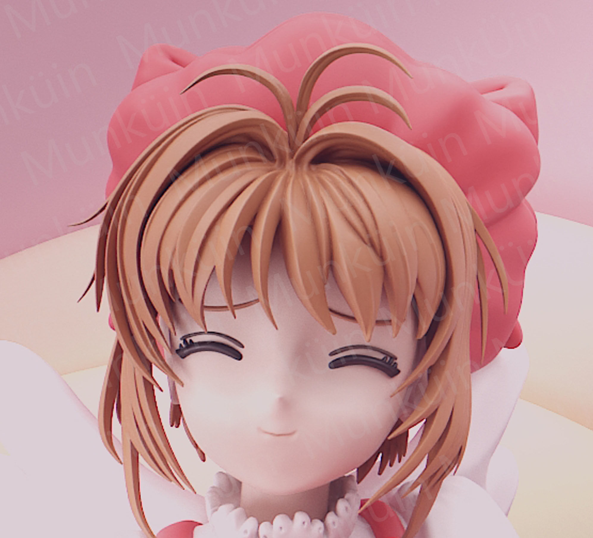 Sakura Card Captor Fan Art Intro 3D print model_9